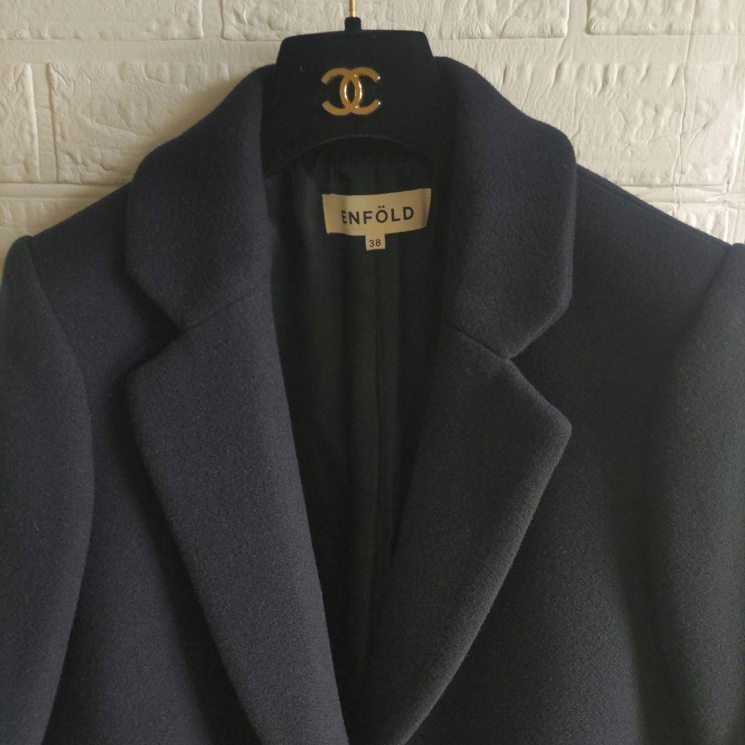 専用✨美品✨ENFOLD　エンフォルド　 チェスターコート　 コクーン　ウール