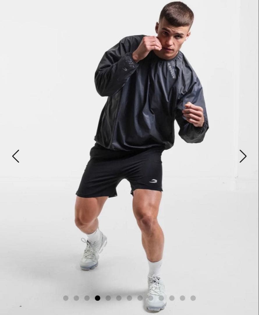 boxraw ジェナーロ・オーバーサイズ・ウィンドブレーカー・クルー　Mサイズ