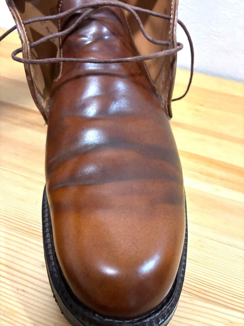 Alden オールデン　マホガニーコードバン　チャッカー　6.5 ウィスキー