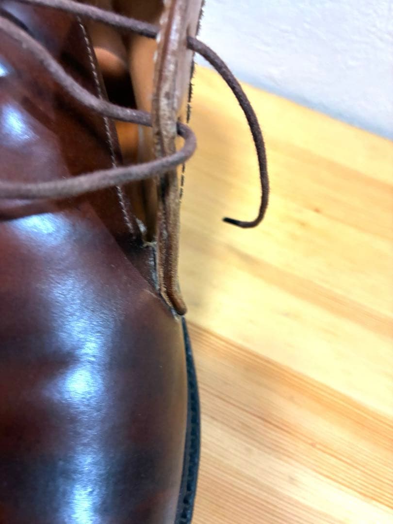 Alden オールデン　マホガニーコードバン　チャッカー　6.5 ウィスキー