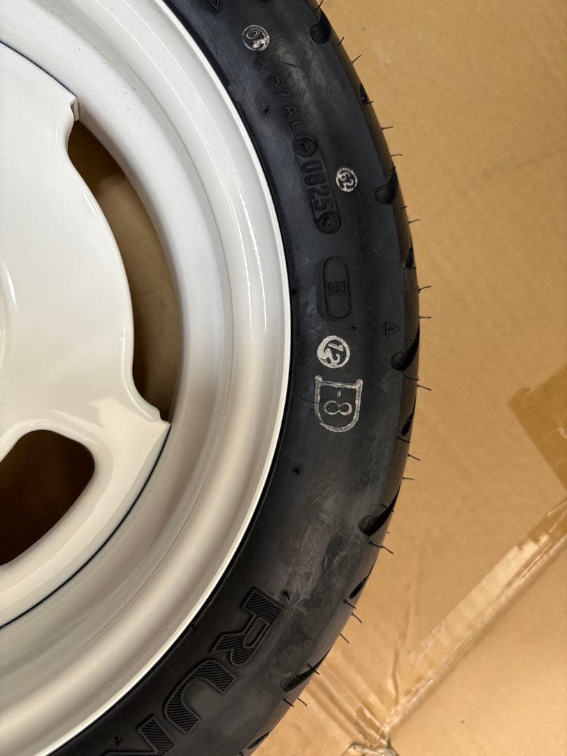 ズーマーホイール流用前後新品タイヤセット