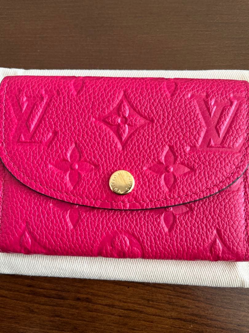 【新品】LOUIS VUITTON ポルトモネ・ロザリ