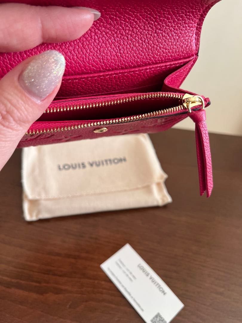 【新品】LOUIS VUITTON ポルトモネ・ロザリ