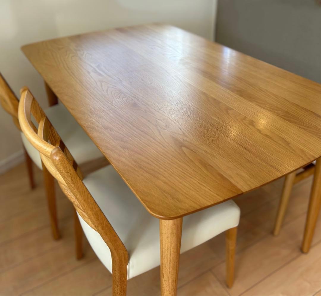 【れいこ】IDC大塚家具　ダイニングチェア　セット1