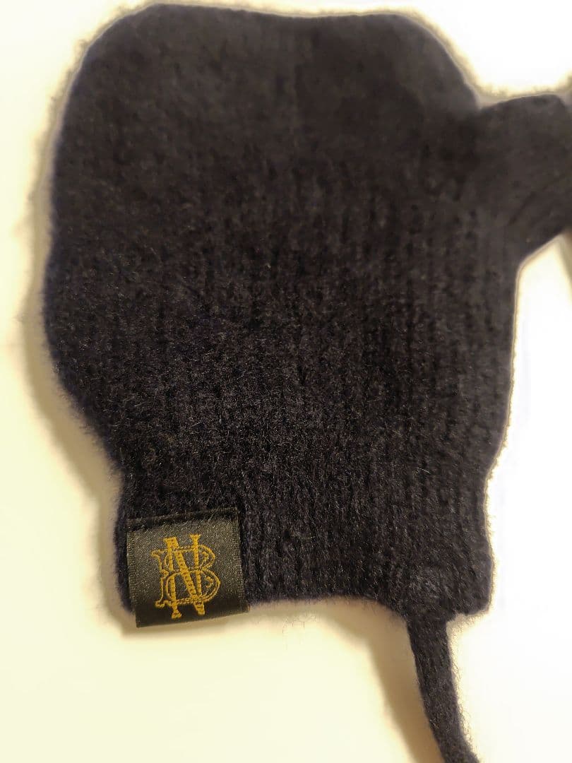 y*u様 BATONER カシミヤFOX ミトン　ネイビー　グローブ　手袋　バト