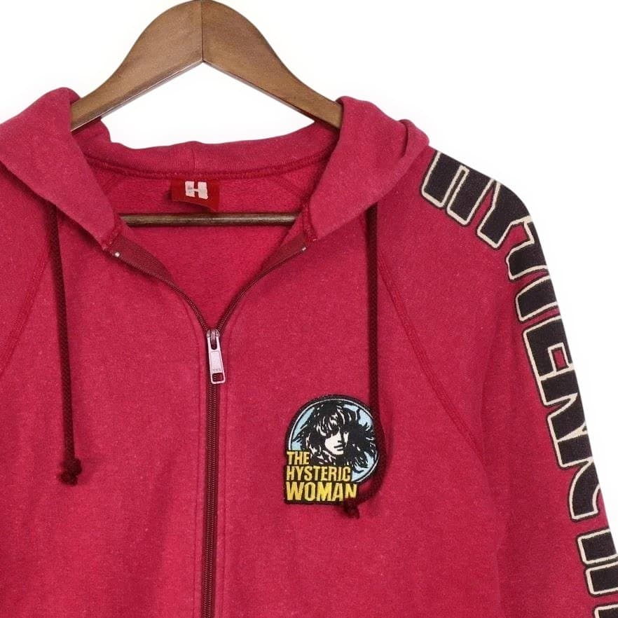 【初期タグ】Y2K HYSTERIC GLAMOUR ジップパーカー ヒスガール