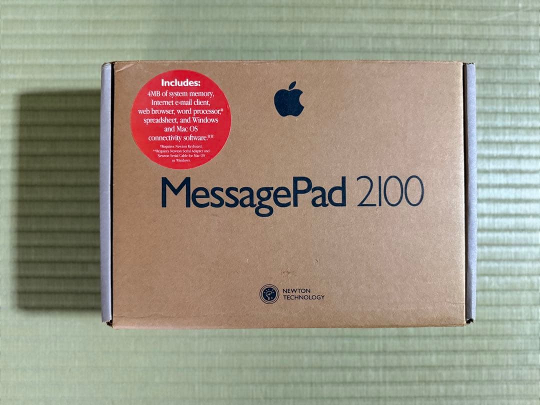 Newton MessagePad2100元箱オリジナルバッグ等