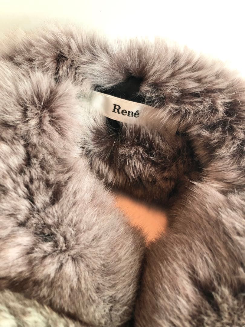 ルネ　チンチラマフラー