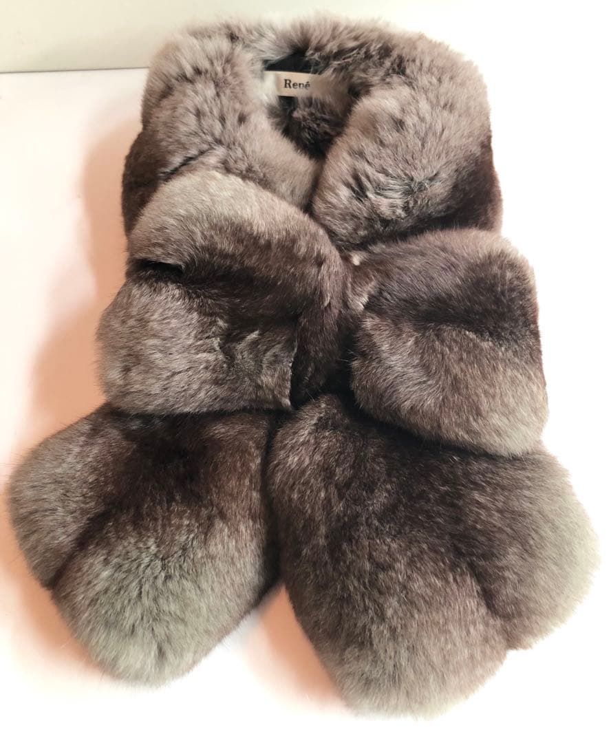 ルネ　チンチラマフラー