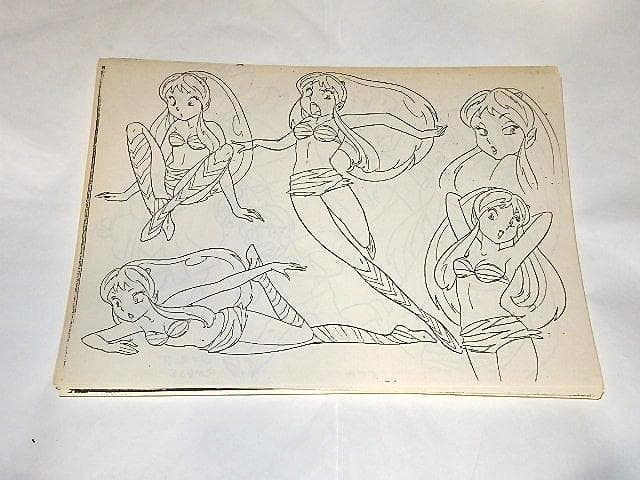 ★設定資料　うる星やつら　高橋留美子/高田明美先生/キティフィルム/小学館