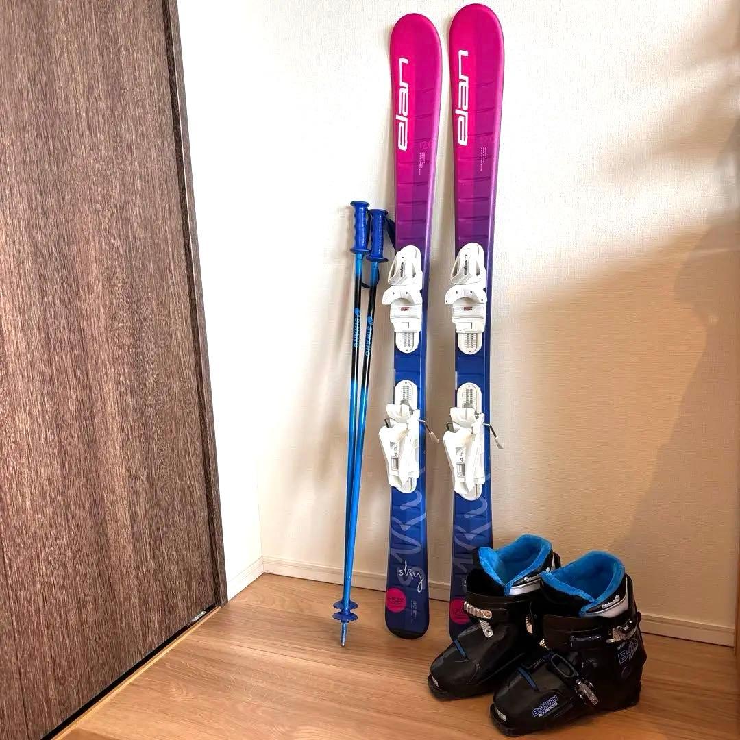 エラン(ELAN) スキー板 120cm ブーツ 23.0cmセット