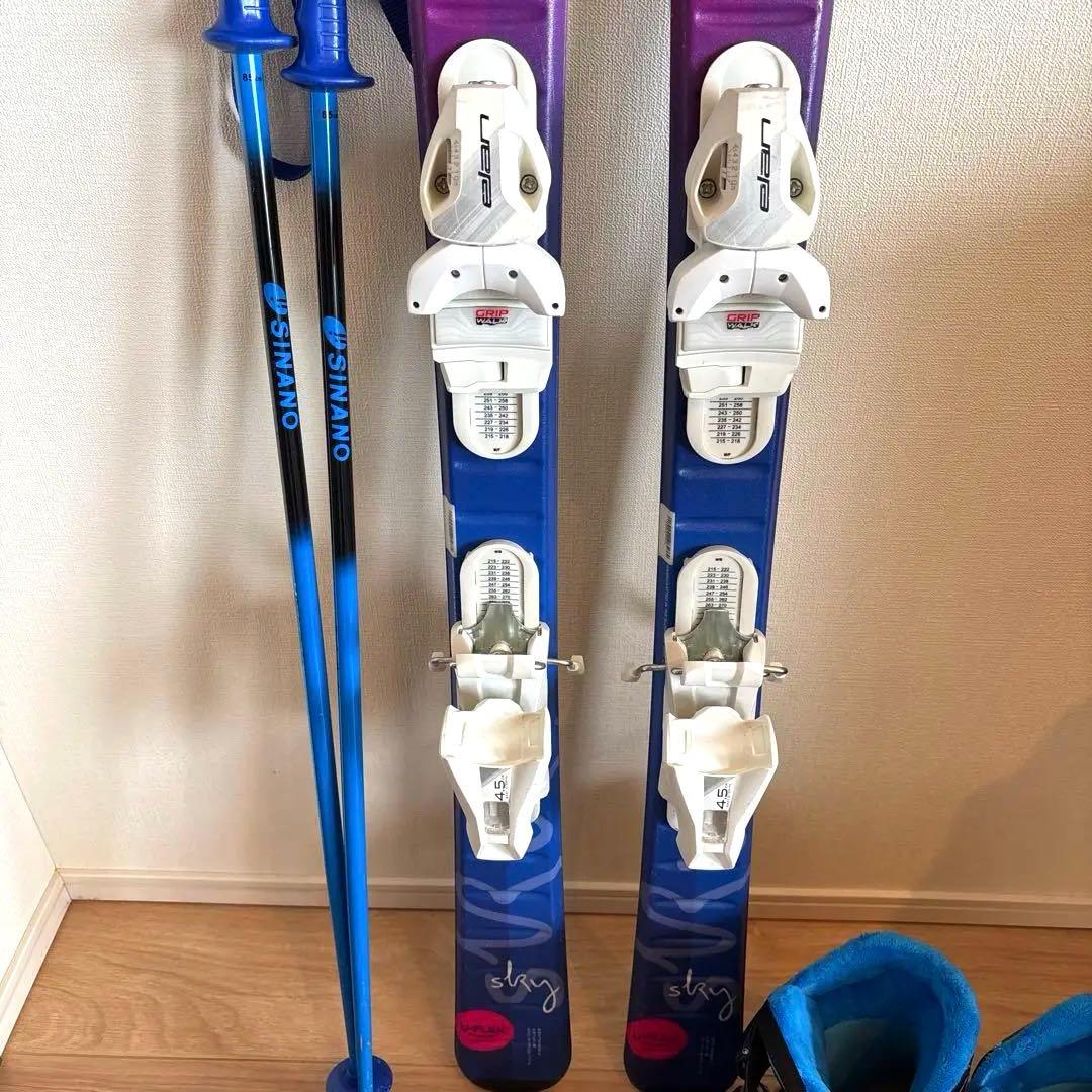 エラン(ELAN) スキー板 120cm ブーツ 23.0cmセット