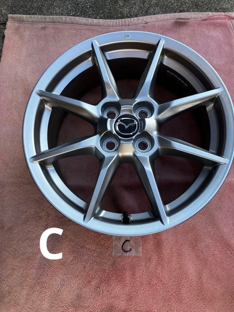 ③ NDロードスター　NR-A 純正ホイール　純正アルミホイール　C