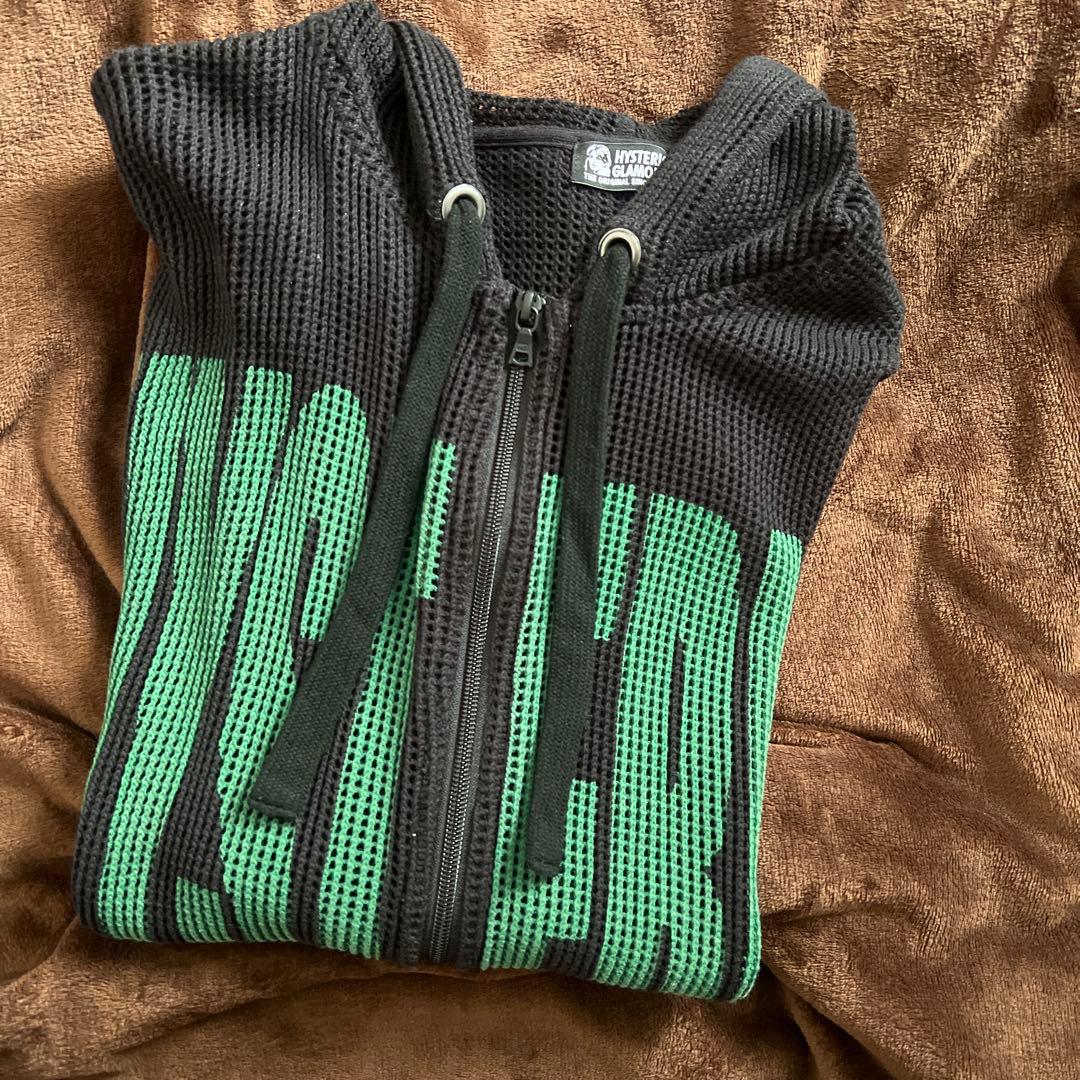 【美品】HYSTERIC GLAMOUR ジップアップパーカー