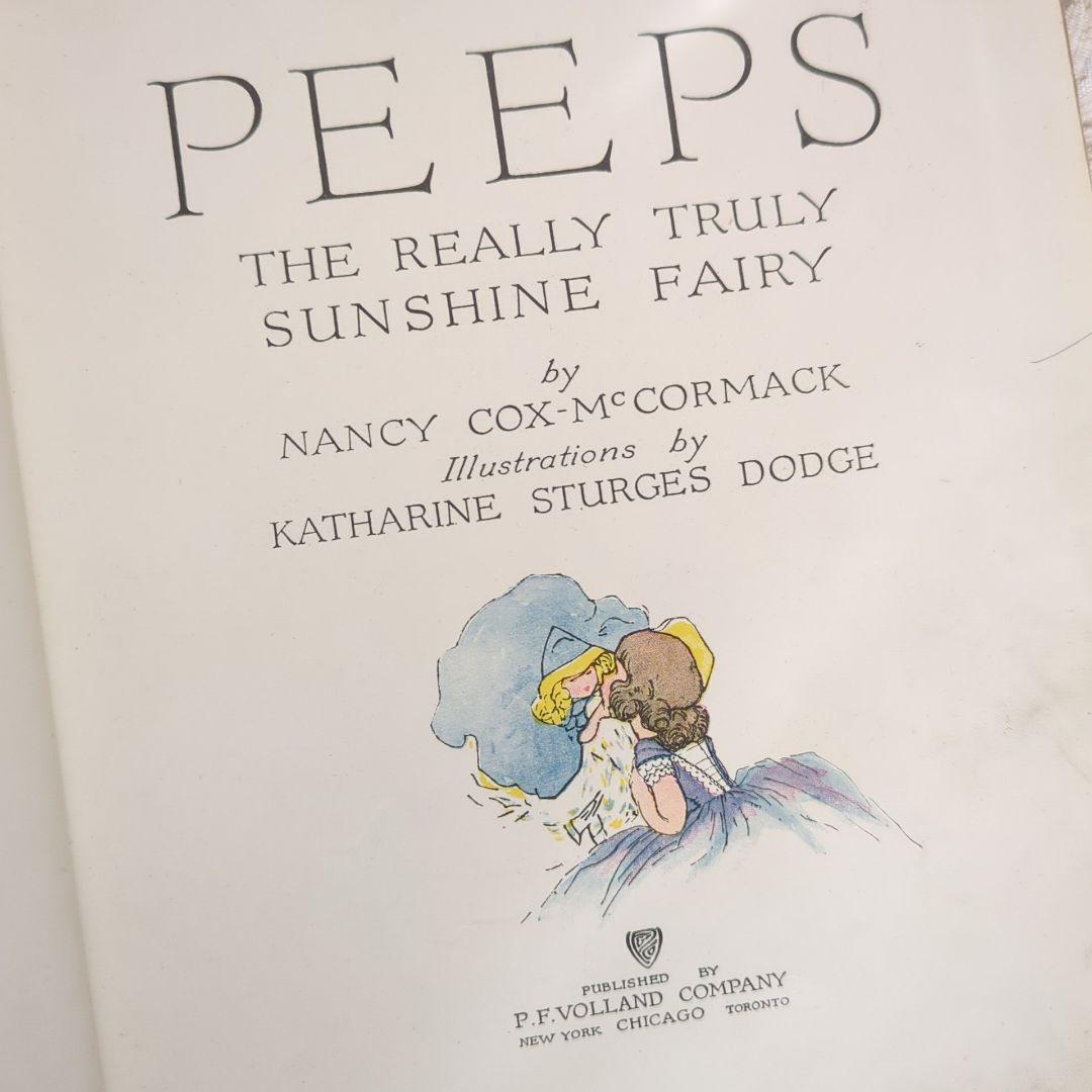 リュヌとリュカ 稀少1918アンティーク絵本 洋書 ヴィクトリアン