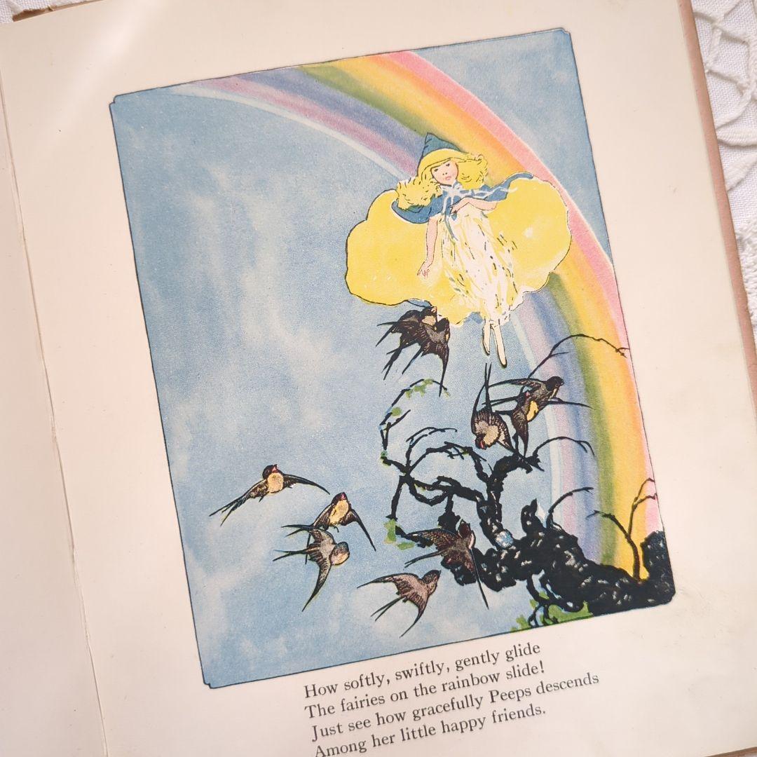 リュヌとリュカ 稀少1918アンティーク絵本 洋書 ヴィクトリアン