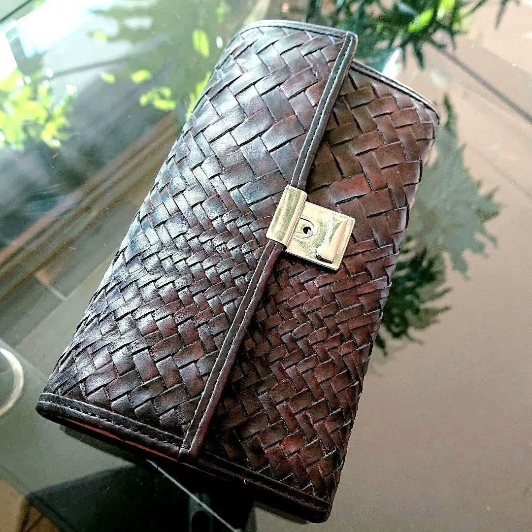 ♦️極美品♦️アイソラisora長財布 MALTAイントレチャート■大人の財布■