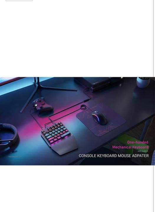 定価9999円 ゲーミングキーボード&マウス 接続アダプタ