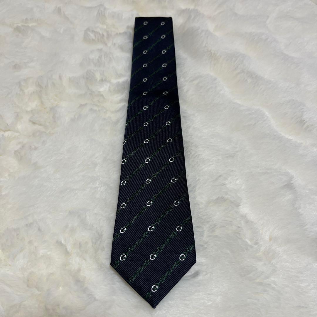 新品 GUCCI グッチ ネクタイ インターロッキングGチェーンシルク 現行品
