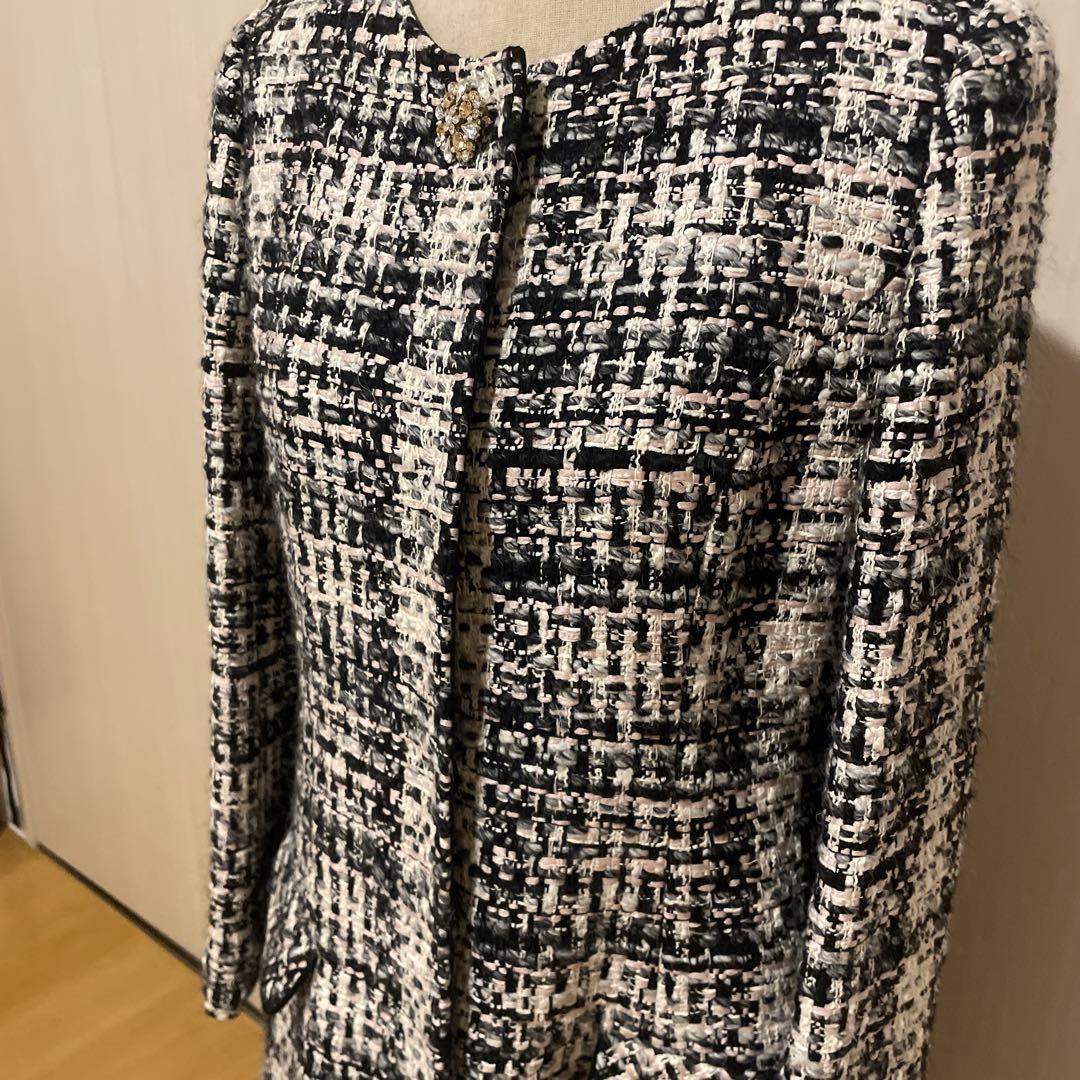 TOCCA トッカ☆ミックスツイードロングコート