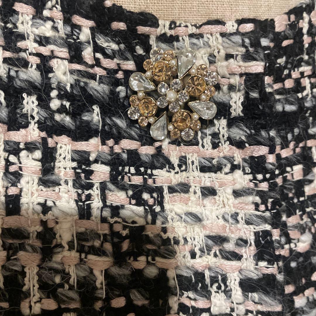 TOCCA トッカ☆ミックスツイードロングコート