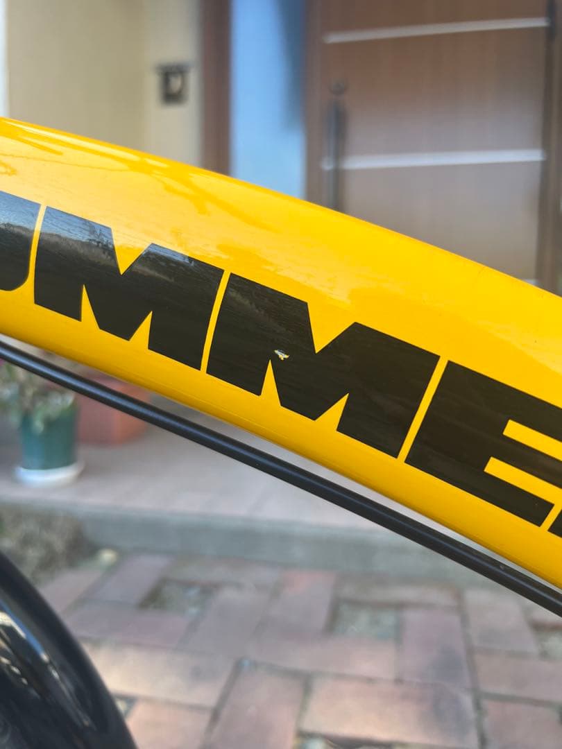 【美品】HUMMER折り畳み電動アシスト自転車