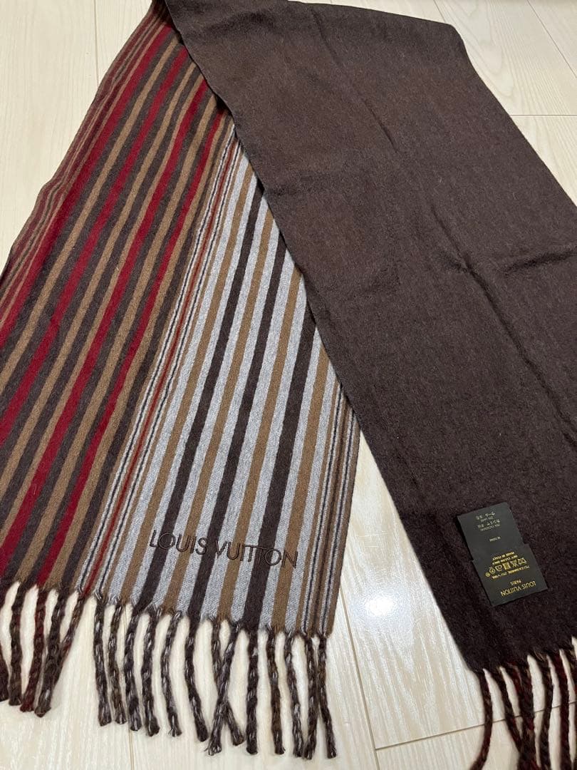 LOUIS VUITTON ストライプマフラー