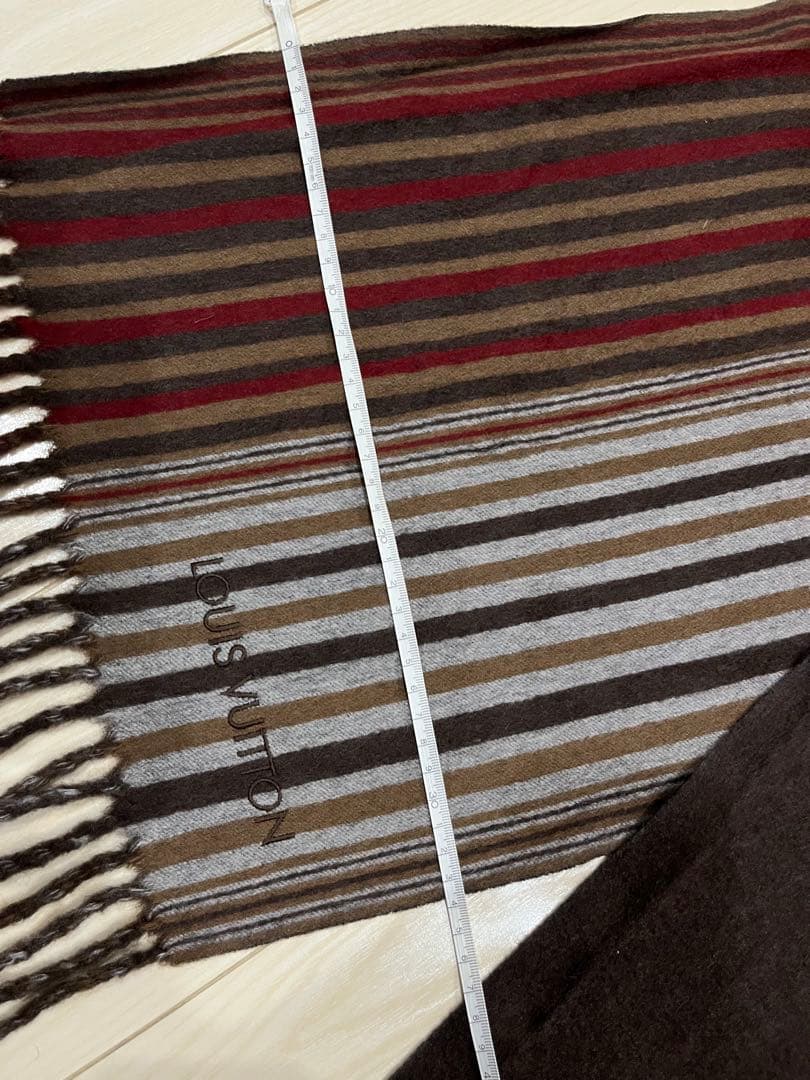 LOUIS VUITTON ストライプマフラー