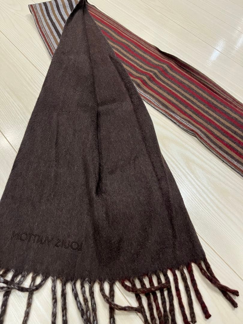 LOUIS VUITTON ストライプマフラー