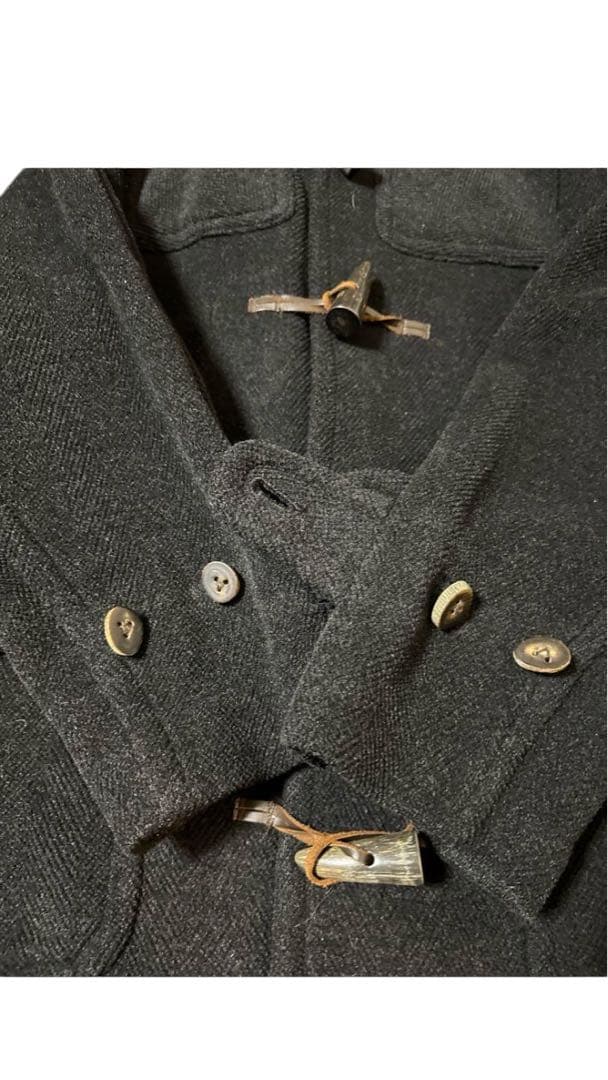 【美品】アプレセイズ　タケシヤジマ ムーアブルック ダッフルコート グレー 1