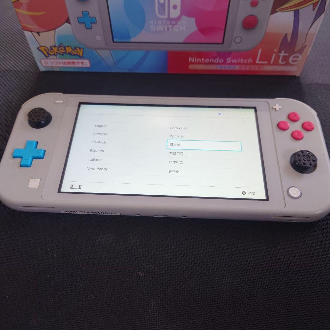 【ジャンク品】Nintendo Switch Lite ポケモンデザイン 箱付き