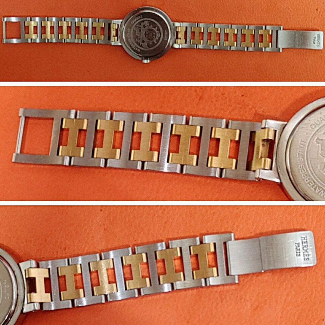 エルメス時計/極極極美品クリッパー/新品電池新品仕上げ正常稼働品/ボーイズサイズ