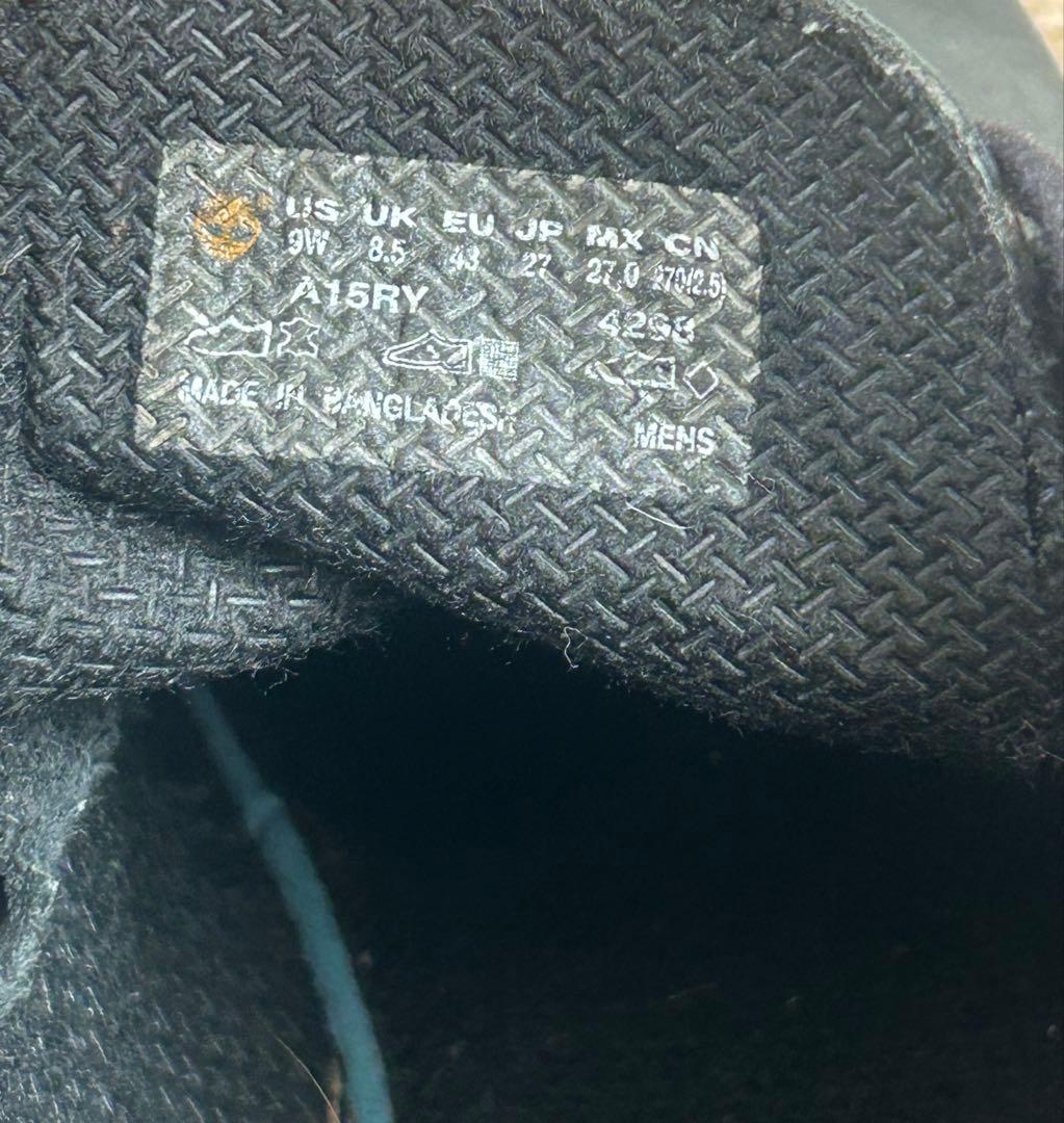 ティンバーランド　ブラック　ブーツ