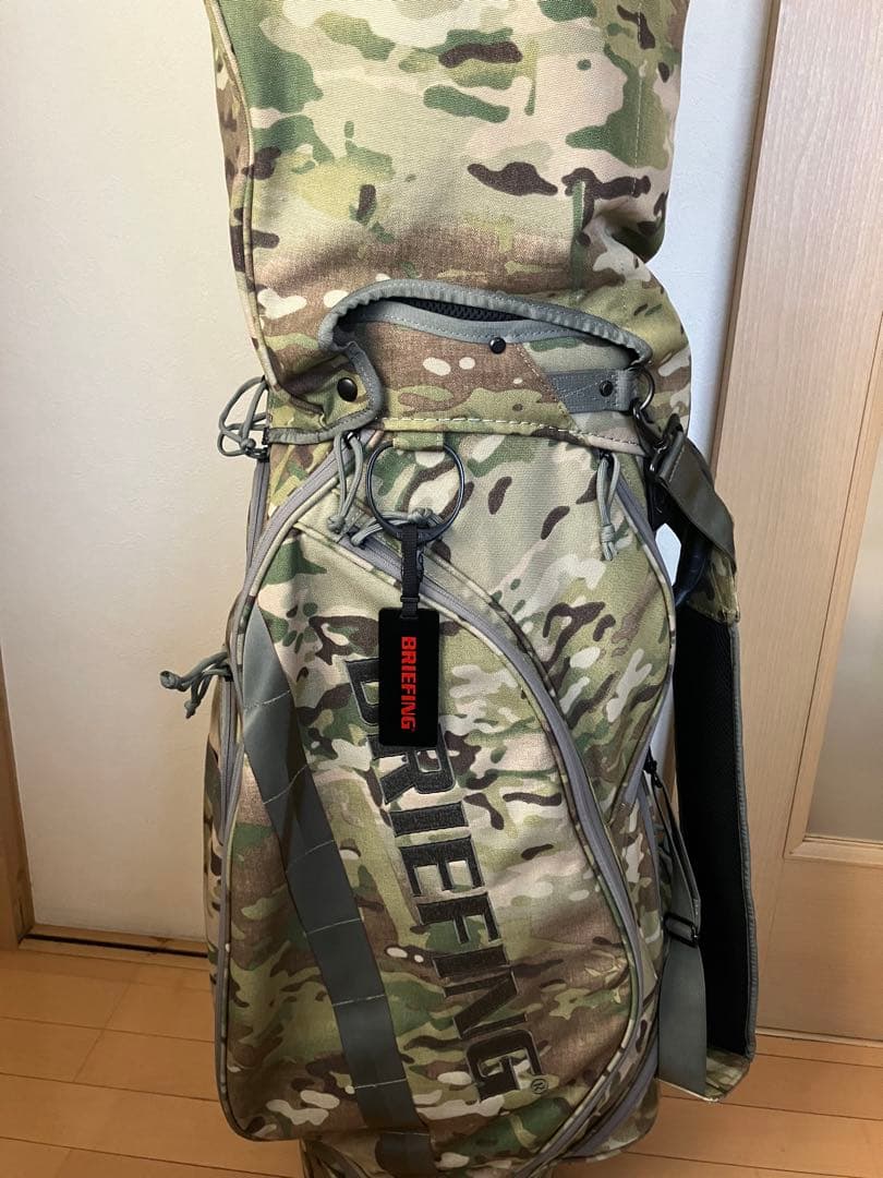 限定品BRIEFING カモフラキャディバッグCR-5#01 (送料無料)