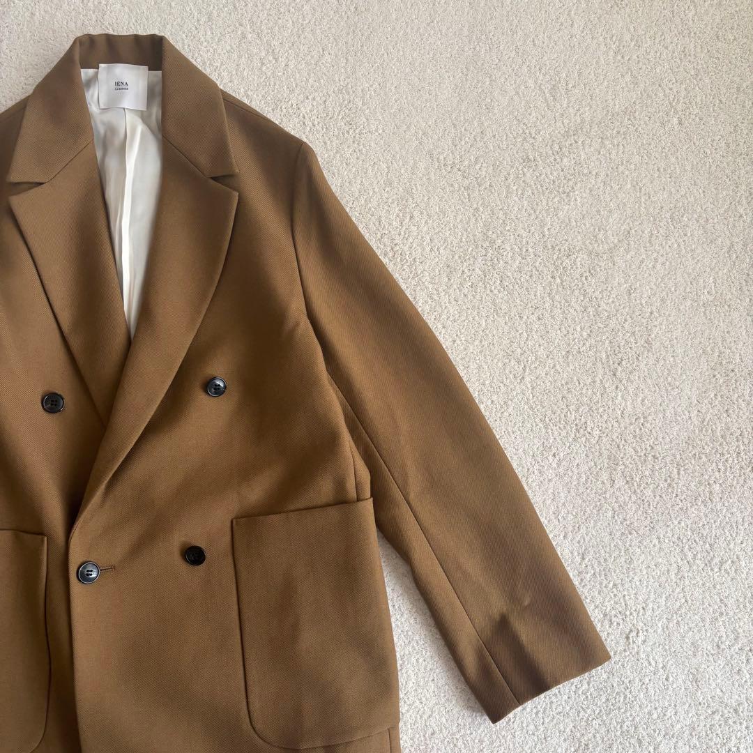 IENA LA BOUCLE 強撚サージテーラードジャケット　24AW