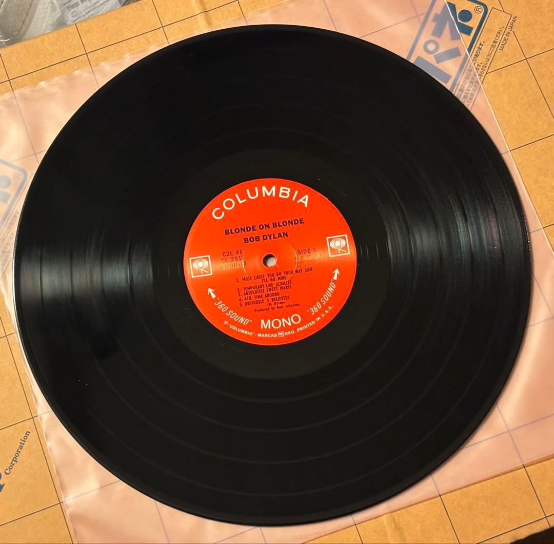 洋楽 Bob Dylan Original Mono Recordings LP
