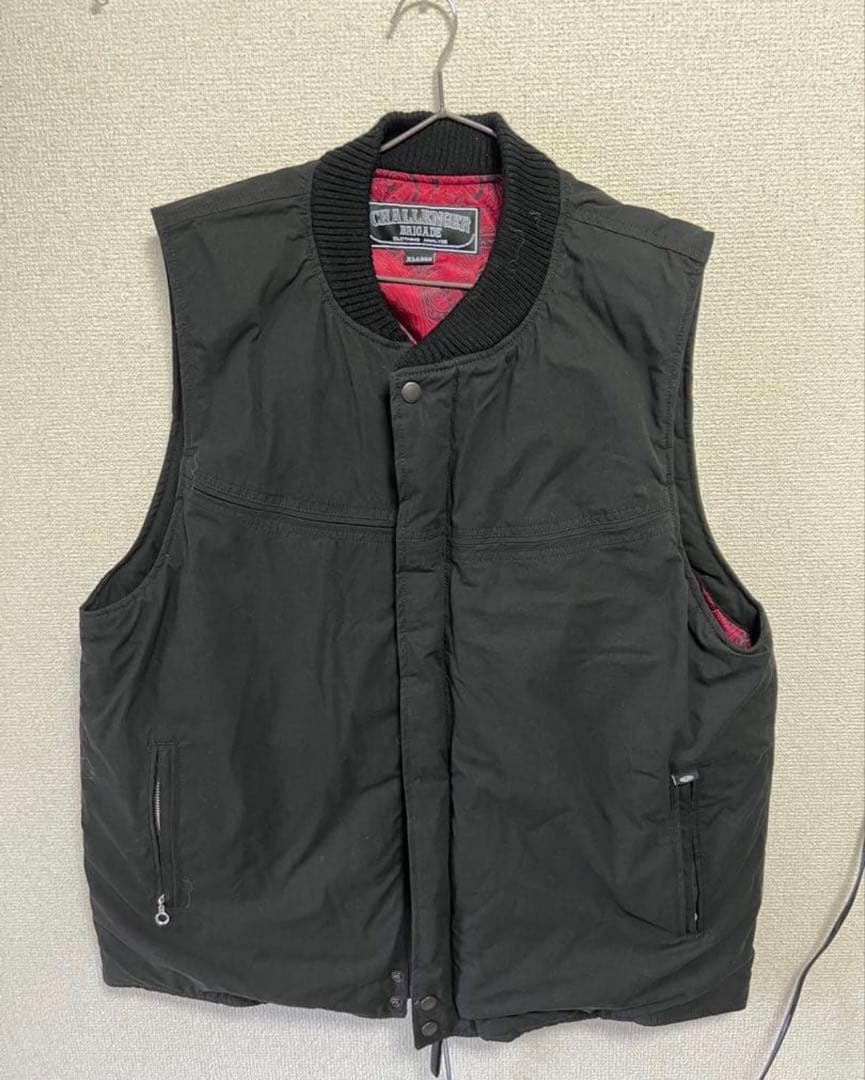 challenger brigade ダウンベストXL ダービージャケット