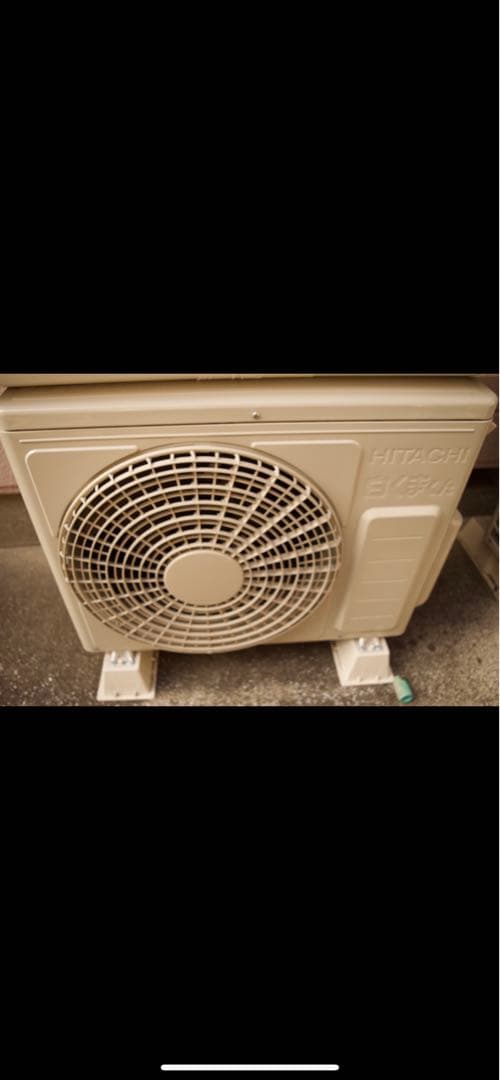 HITACHI エアコンRAS-AJ22N本体 6畳用2024年製しろくまくん