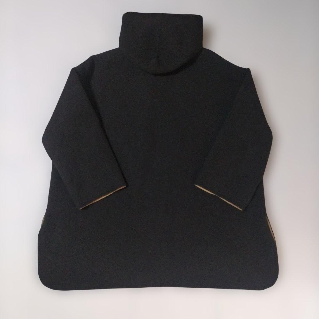 美品☆SHIPS any: リバー フーディー ポンチョ ハーフ コート