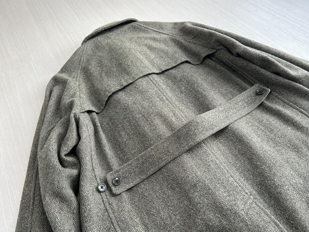 PHIGVEL BAL COLLAR WOOL COAT ウールコート