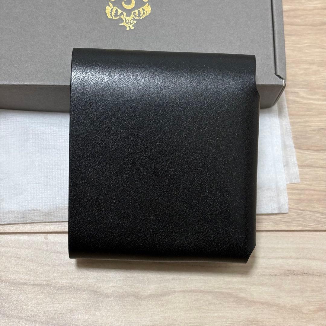 HUKURO 手のひら財布 -Beh- ブラック（黒糸）