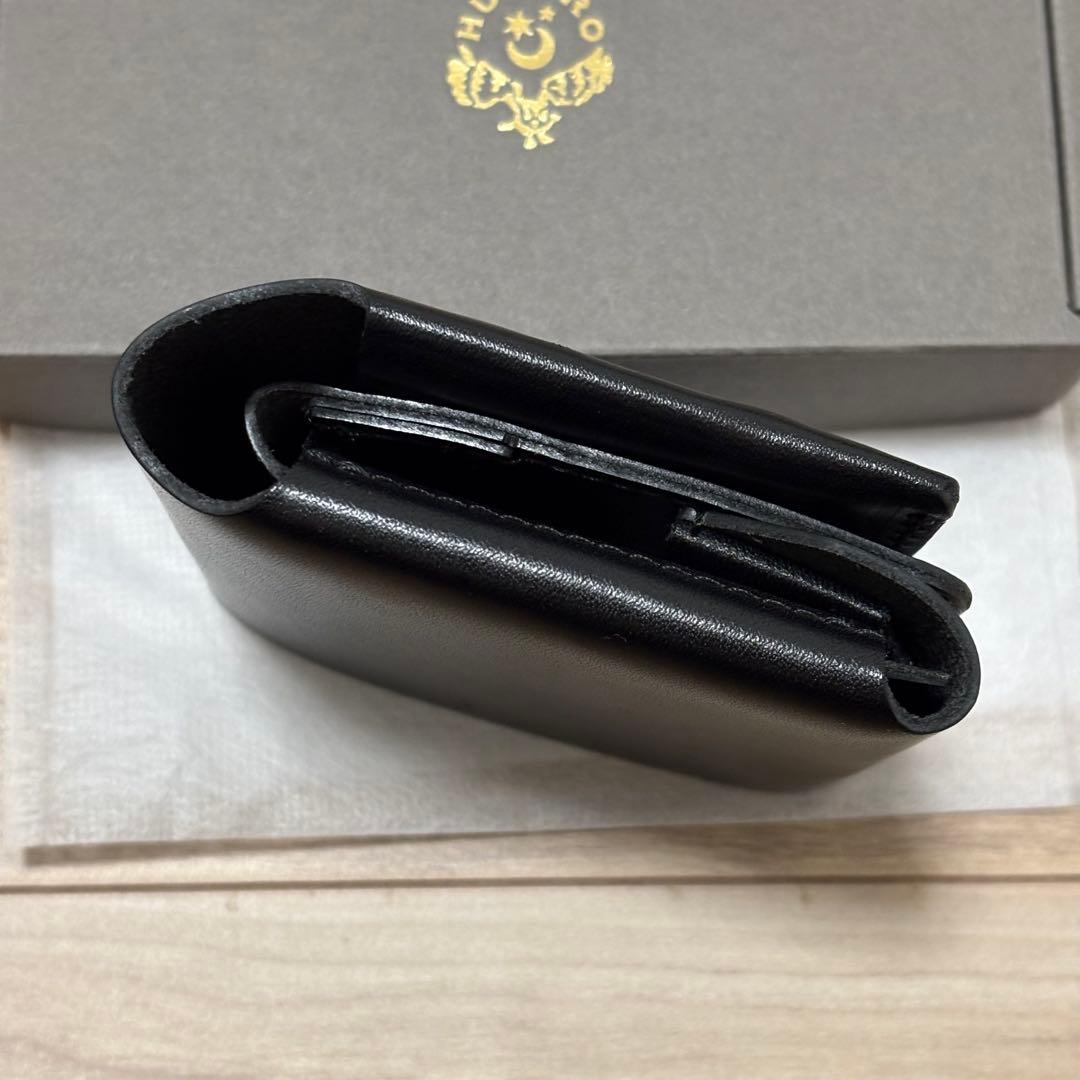 HUKURO 手のひら財布 -Beh- ブラック（黒糸）