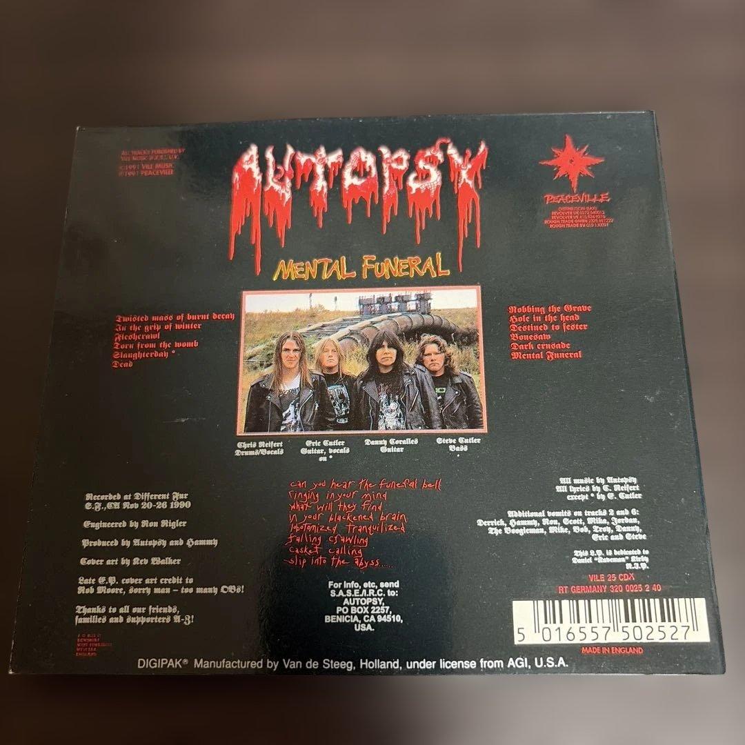洋楽 Autopsy/mental funeral