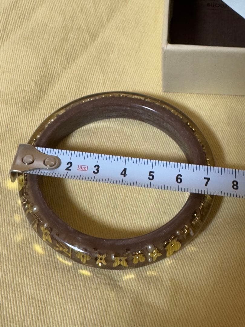Louis Vuitton アンクルージョン バングル 美品 ベージュ