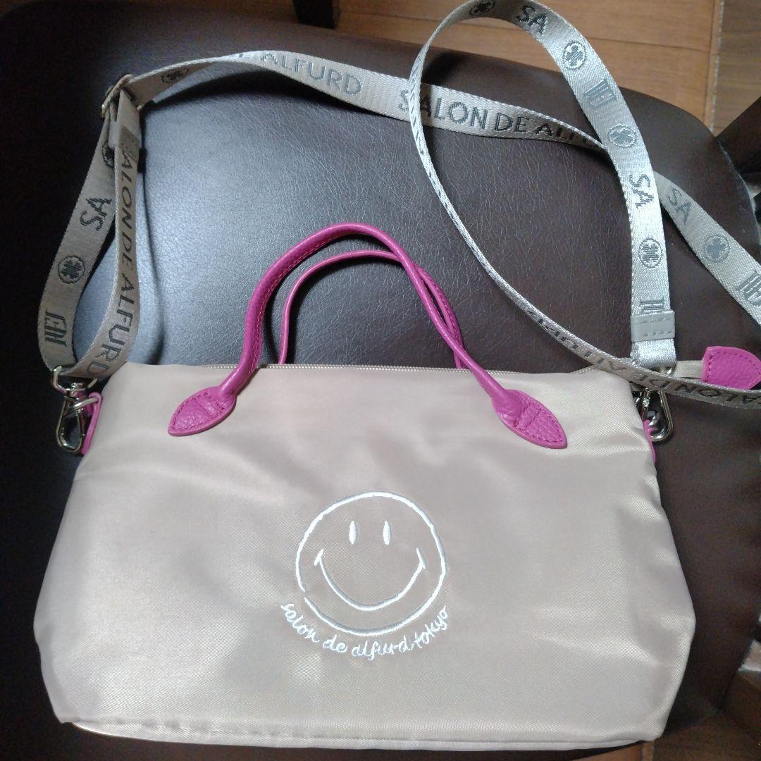 サロンドアルフォード　 スマイルバッグインバッグ ロングショルダーストラップ付き