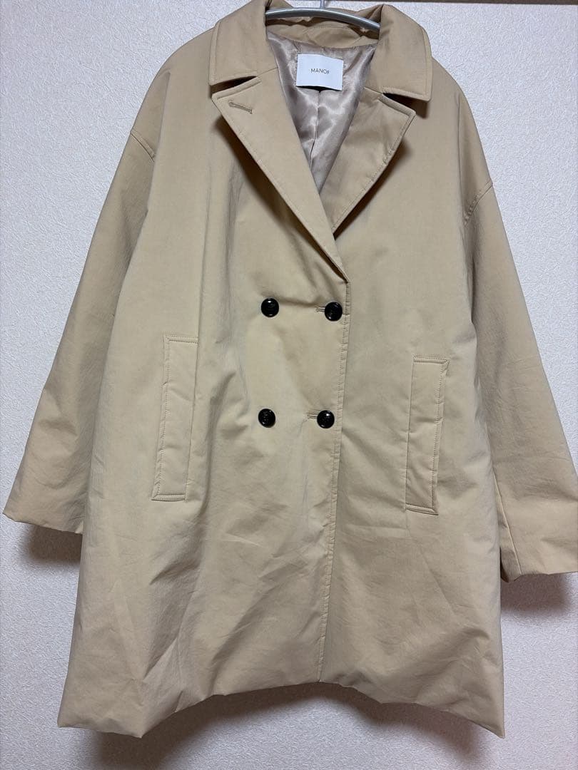 ジャケット・アウター MANOF BATTING HALF COAT
