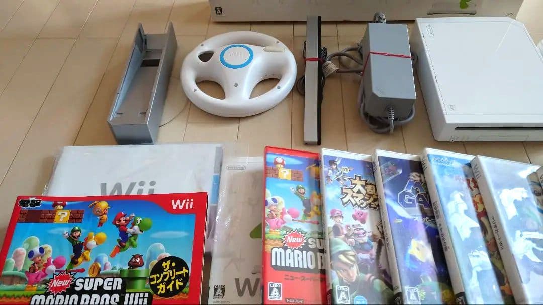 Wiiセット  wiifit、マリカーマリオシリーズ