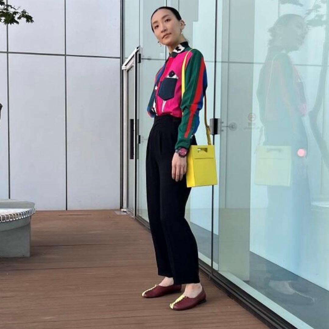 【美品】Camper twins カンペール フラットパンプス ツインズ　39