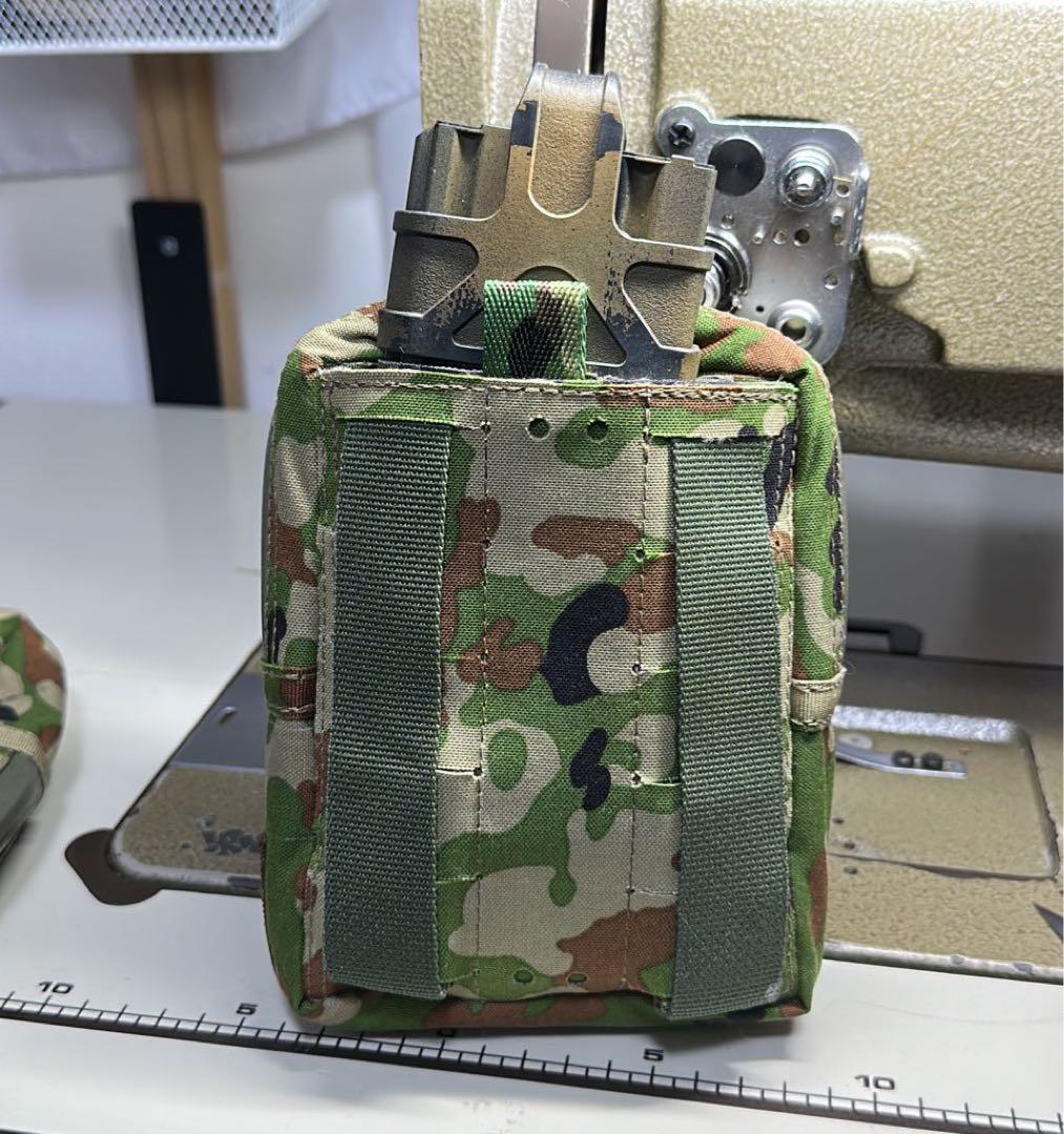カナリア装備製作　小型ユーティリティポーチJSTA 陸自迷彩　インサート付き
