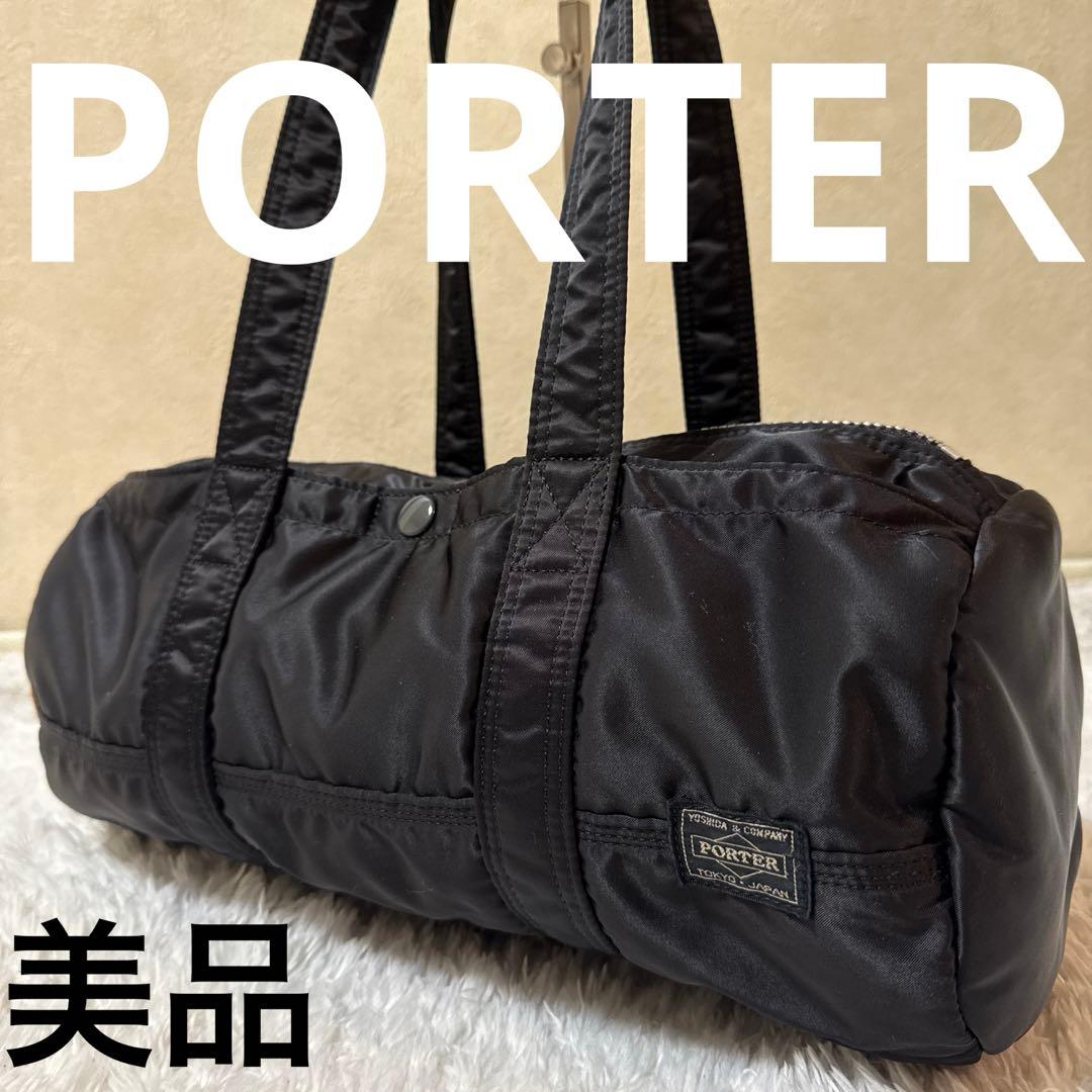 PORTER ポーター タンカー　ミニボストンバッグ　S ナイロン　ブラック